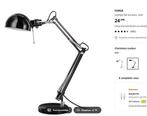 2 lampe bureau + ampoule led, Ophalen, Zo goed als nieuw