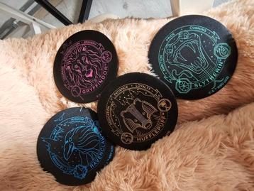 Sous-verres Harry Potter – 4 maisons, Enlèvement ou Envoi, Neuf