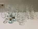 Diverse glazen, Verzamelen, Glas en Drinkglazen, Ophalen, Zo goed als nieuw