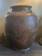 Cruche en céramique/bois d'olivier/vase en pierre, Enlèvement ou Envoi