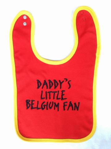 slabbetje Daddy's little Belgium fan