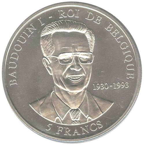 Munt Koning BOUDEWIJN I 2000 5 frank - 1930-1993, Postzegels en Munten, Munten | België, Losse munt, Ophalen