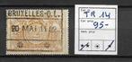 BELGIE  SPOOR  N  TR  14   G MOOI SPOORWEG  STEMPEL, Ophalen of Verzenden, Gestempeld, Gestempeld, Europa