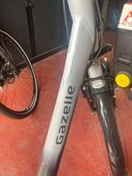 Gazelle Orange CX e-bike dames  stadsfiets zilvergrijs, Fietsen en Brommers, Ophalen, Gebruikt, 47 tot 51 cm, 50 km per accu of meer