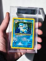 BGS 7.5 - Blastoise (BS 2) Red dot error!, Ophalen of Verzenden, Nieuw, Losse kaart, Foil