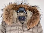 Jas River Woods, Kleding | Dames, Jassen | Winter, Ophalen of Verzenden, Zo goed als nieuw, Maat 38/40 (M), Beige