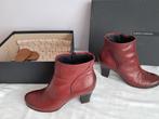 Alberto Fermani 38.5 bordeauxrode leren laarzen, Kleding | Dames, Alberto Fermani, Overige kleuren, Lage of Enkellaarzen, Ophalen of Verzenden