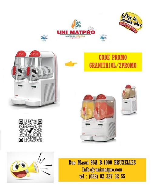 Machine à granita sorbet, Elektronische apparatuur, Contactgrills, Ophalen of Verzenden