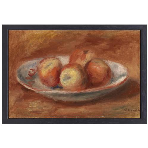 Appels - Pierre-Auguste Renoir canvas + baklijst 70x50cm, Huis en Inrichting, Woonaccessoires | Schilderijen, Tekeningen en Foto's