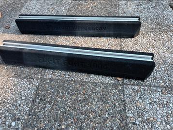 Rubberen grondblokken airco 2x 1m bigfootsupport beschikbaar voor biedingen