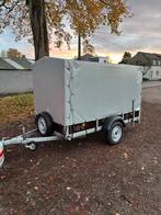 Aanhangwagen met huif 750kg, Auto diversen, Aanhangers en Bagagewagens, Ophalen, Zo goed als nieuw