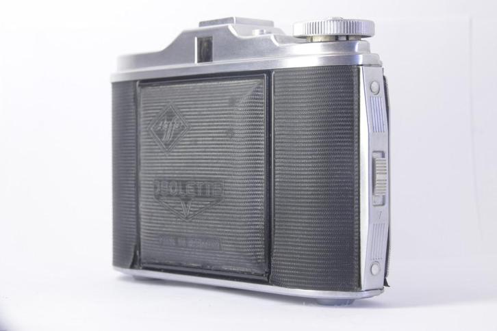 Agfa Jsolette, Audio, Tv en Foto, Fotocamera's Analoog, Gebruikt, Spiegelreflex, Overige Merken, Ophalen of Verzenden