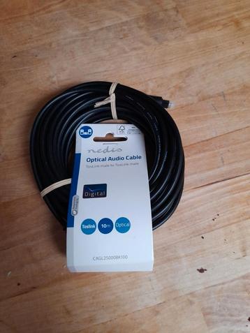 Optical audio cable Nedis CAGL25000BK100 beschikbaar voor biedingen