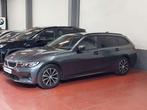 BMW 318 dA Touring + E6d + 1/2 CUIR SPORT + CAM, Auto's, Automaat, 1995 cc, Euro 6, Zilver of Grijs