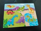 Houten inlegpuzzel, Ophalen of Verzenden, Minder dan 10 stukjes, Gebruikt, Van hout
