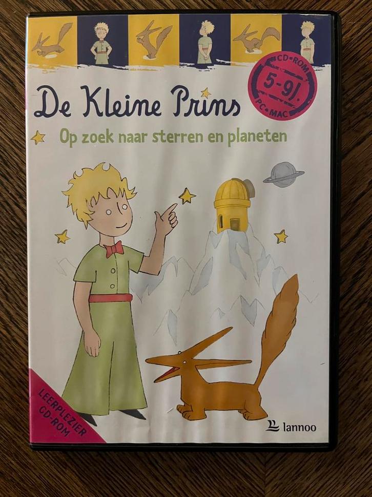 CD-rom De kleine prins, Cd's en Dvd's, Cd's | Kinderen en Jeugd, Gebruikt, Educatief, 6 tot 9 jaar, Ophalen of Verzenden