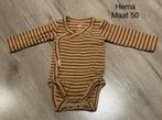 Overslag romper (Hema, maat 50), Kinderen en Baby's, Babykleding | Maat 50, Ophalen of Verzenden, Zo goed als nieuw