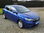 Dacia Sandero 1.0 i Comfort , airco , 2022, Auto's, Dacia, Stof, Euro 6, Blauw, Bedrijf