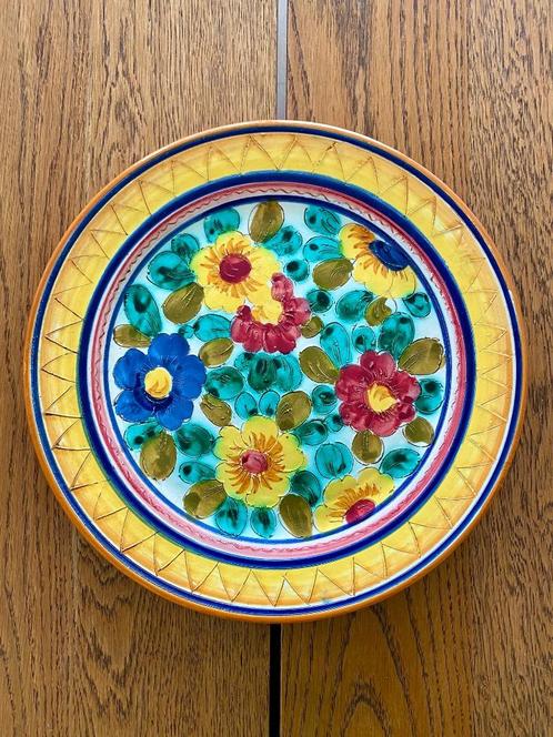 Fruitschaal | Decoratieve schaal, Huis en Inrichting, Woonaccessoires | Schalen en Manden, Zo goed als nieuw, Schaal, Rond, Porselein of Keramiek