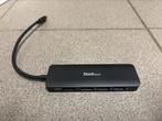 Docktec USB-C hub 5-in-1 met 100W PD, Computers en Software, Ophalen of Verzenden, Zo goed als nieuw, Docking station