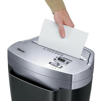 Heavy duty Fellowes W11C papierversnipperaar (cross-cut) beschikbaar voor biedingen