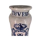 Pot de Pharmacie Apothicaire Faïence Thuris, Antiquités & Art, Antiquités | Céramique & Poterie, Enlèvement ou Envoi