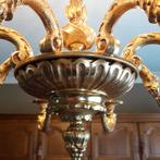 Bronzen luster, Enlèvement, Comme neuf, Métal