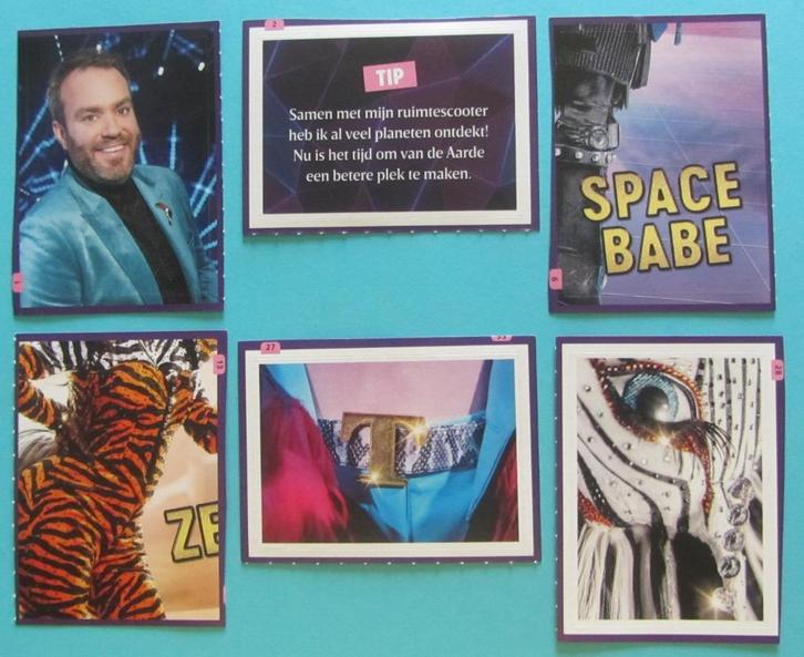 The Masked Singer - Ontbrekende stickers nodig ?, Verzamelen, Supermarktacties, Overige supermarkten, Ophalen of Verzenden