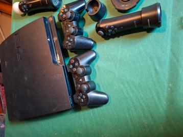 Playstation 3 , met controllers en playstation move., Enlèvement ou Envoi, Utilisé, Avec jeux