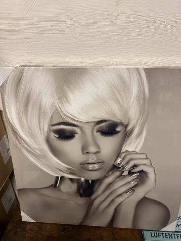 Triple cadre peinture moderne 60cm beschikbaar voor biedingen