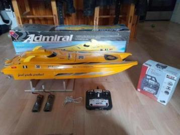 Rc Vintage Admiral Powerboat RTR  beschikbaar voor biedingen