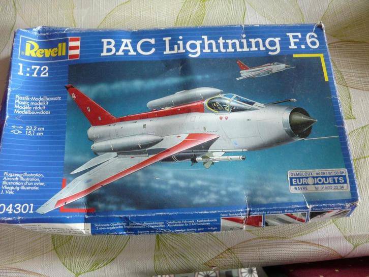 BAC LIGHTNING F 6 REVELL 1/72, Hobby en Vrije tijd, Modelbouw | Vliegtuigen en Helikopters, Nieuw, Vliegtuig, 1:72 tot 1:144, Revell