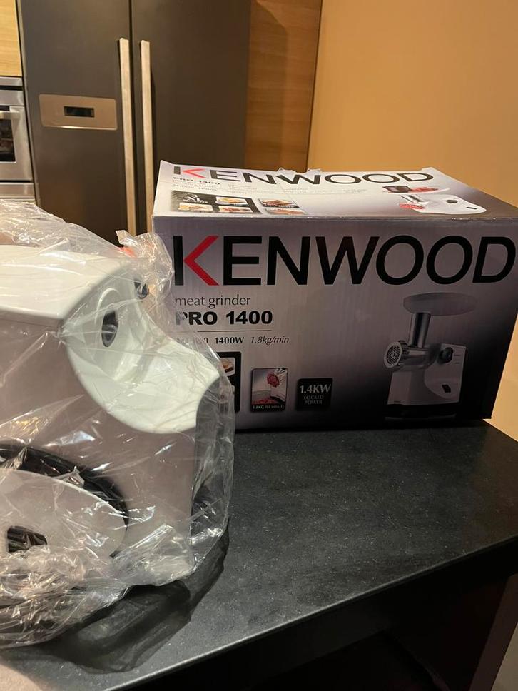 Kenwood MG450 PRO 1400W vleesmolen, nieuw, Elektronische apparatuur, Keukenmixers, Nieuw, Ophalen