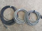 Cables xlr3 neutrik noir 20m-15m-10m, Gebruikt, 10 meter of meer, Ophalen of Verzenden, Overige kabels