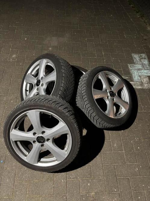 Winterset te koop (205/45 r17 88v), Auto-onderdelen, Banden en Velgen, Velg(en), Winterbanden, 17 inch, 205 mm, Personenwagen