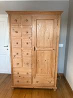 Sfeervolle Grenen Kast, Huis en Inrichting, Kasten | Ladekasten, Ophalen, Gebruikt, 150 tot 200 cm, 150 tot 200 cm