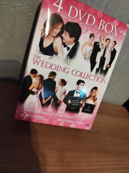 Dvd box : the wedding (4films), Cd's en Dvd's, Dvd's | Komedie, Zo goed als nieuw, Ophalen