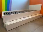 Bed 90x200/Verstelbare lattenbodem/Lade + nieuwe matras, Ophalen, Verstelbaar, 90 cm, Eenpersoons