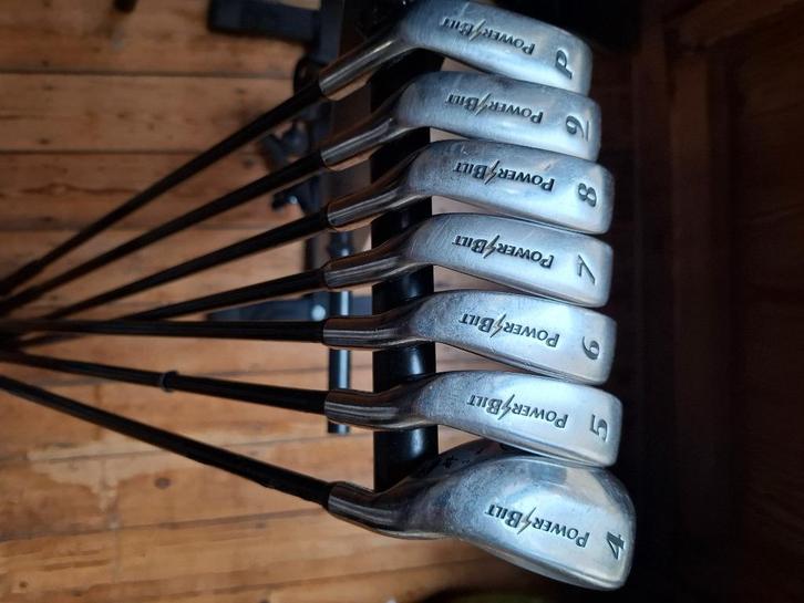 Powerbilt Momentum golfset (4-9 iron + P) & Mizuno SW, Sport en Fitness, Golf, Gebruikt, Set, Overige merken, Ophalen