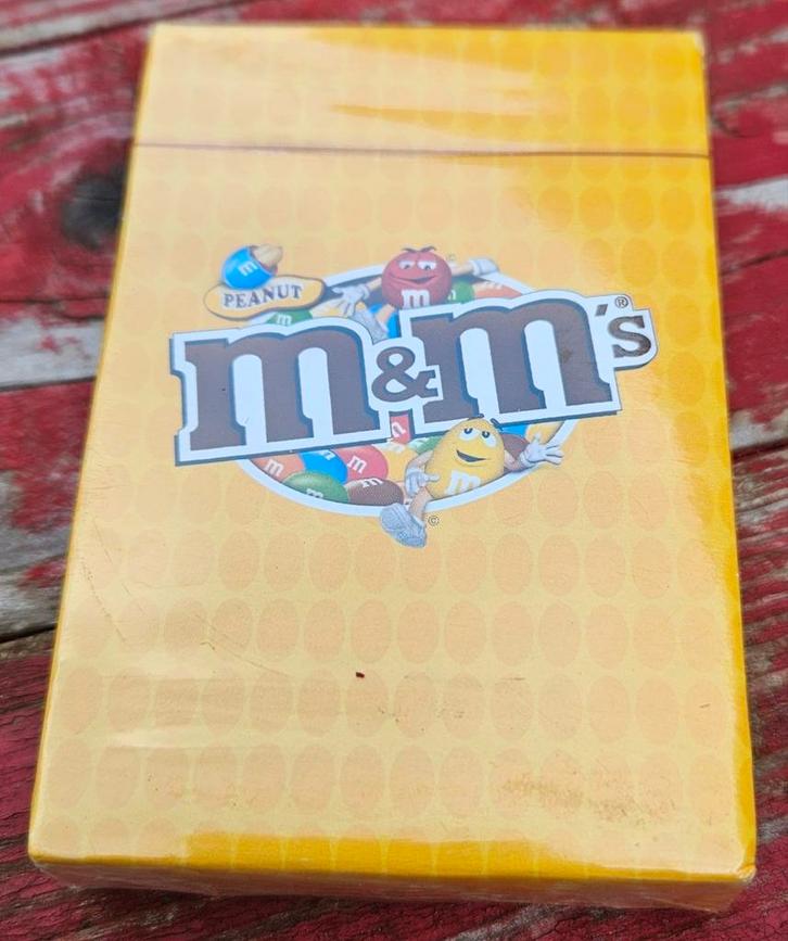 Cartes à jouer M&M NOUVELLES, Collections, Cartes à jouer, Jokers & Jeux des sept familles, Comme neuf, Carte(s) à jouer, Enlèvement ou Envoi