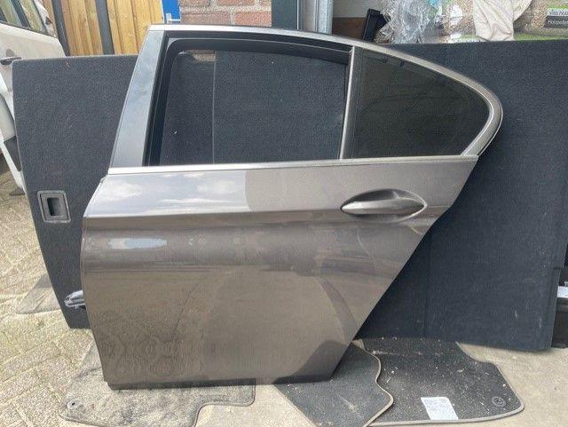 PORTIER LINKS ACHTER Dakota bruin BMW 5 serie (F10), Auto-onderdelen, Carrosserie, Deur, BMW, Achter, Links, Gebruikt