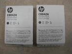 2 st nieuwe originele cartridges HP C8842A Versatile Zwart, Ophalen of Verzenden, Nieuw, Cartridge, HP ORIGINAL