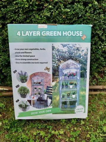 Moestuinkastje voor kweken groenten ed, nieuw! beschikbaar voor biedingen