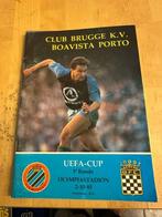 Club Brugge Boavista Porto 1985, 8000 br, Ophalen of Verzenden, Zo goed als nieuw, Boek of Tijdschrift