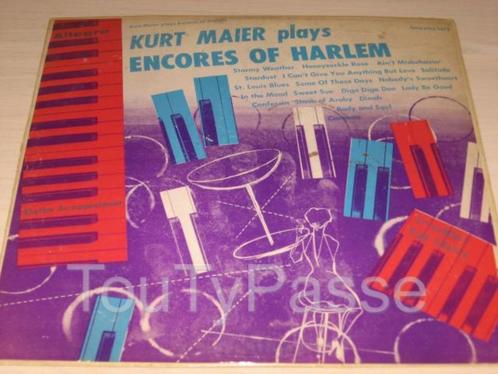 Disque vinyl 33 tours kurt maier plays encores of harlem, CD & DVD, Vinyles | Classique, Comme neuf, Classicisme, Enlèvement ou Envoi