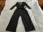 Jumpsuit, stretch, zwart wit gestreept, M/L Nieuw, Vêtements | Femmes, Combinaisons, Enlèvement ou Envoi, Neuf, Blanc