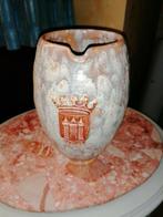 Cruche en poterie avec armoiries HUBLET, Antiek en Kunst, Ophalen