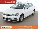 Volkswagen Polo 1.0 TSI Comfortline (bj 2021, automaat), Auto's, Stof, Gebruikt, Wit, 1202 kg