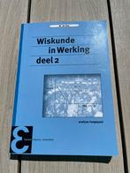 Handboek wiskunde in werking deel 2, Boeken, Ophalen of Verzenden, Zo goed als nieuw, M.de gee