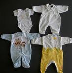 3 Pyjama's + Romper maat 50, Kinderen en Baby's, Babykleding | Maat 50, Ophalen of Verzenden, Jongetje of Meisje, Zo goed als nieuw